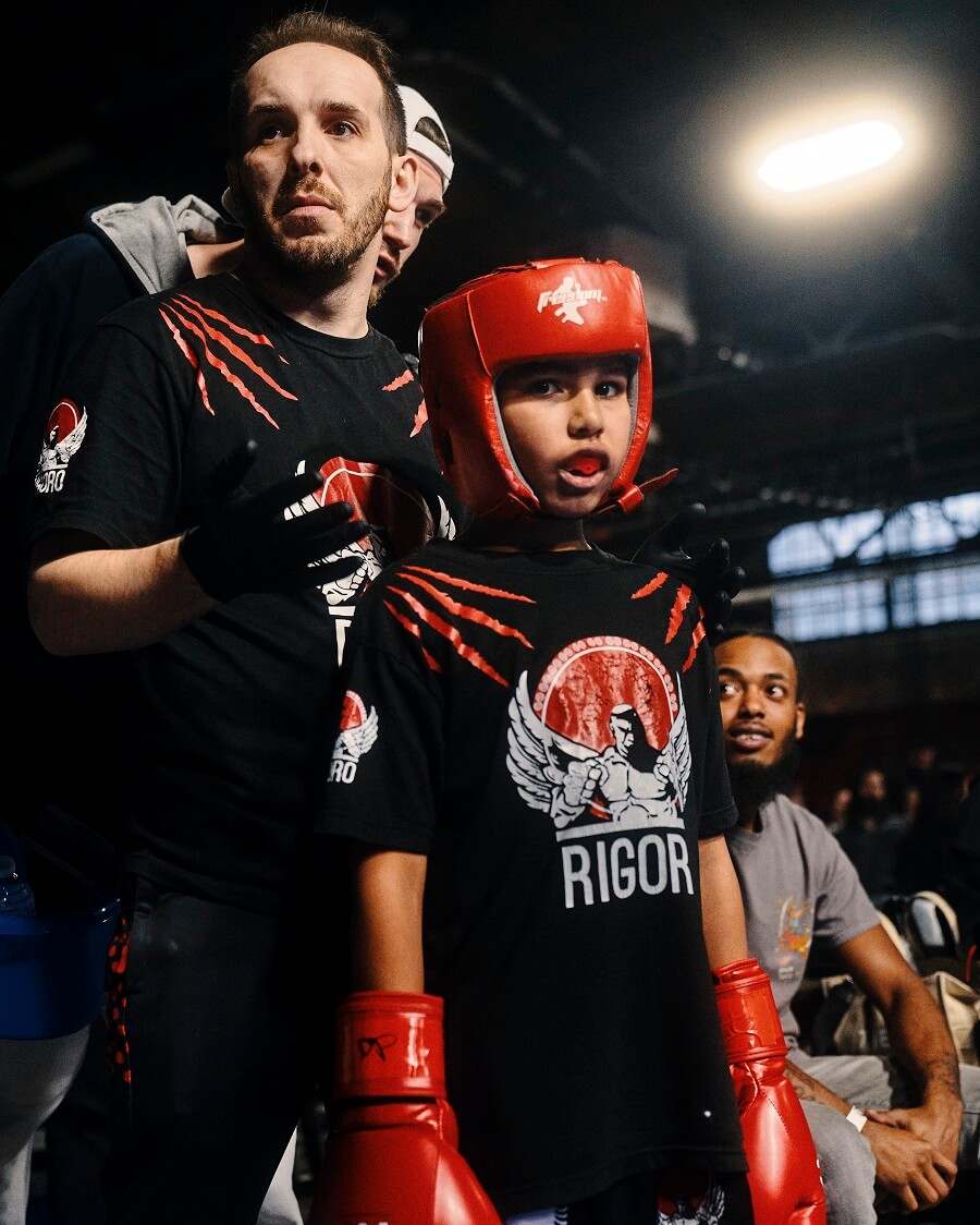A young Rigoro athlete preparing to compete